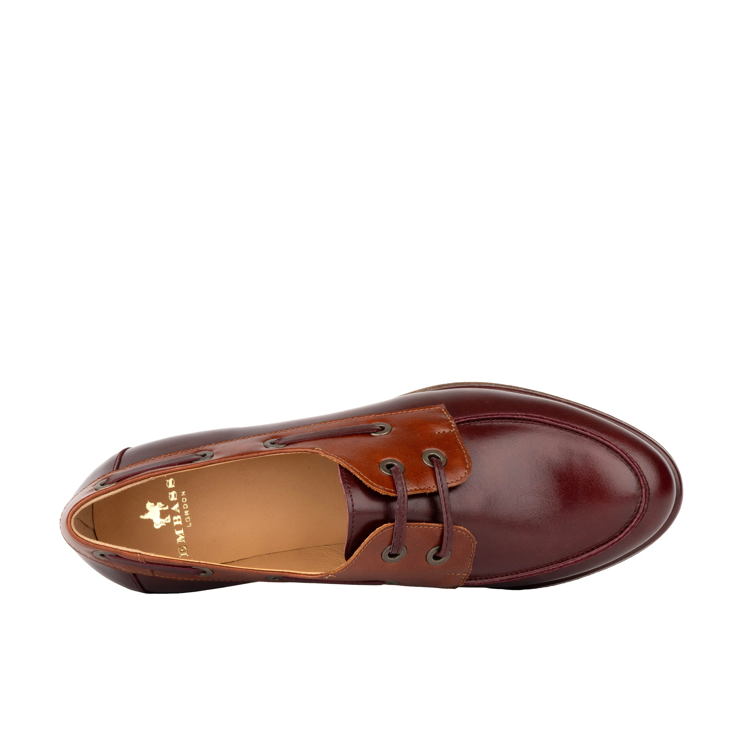 Boatie - Brown Mix - Women's leather boat shoe - Image 6