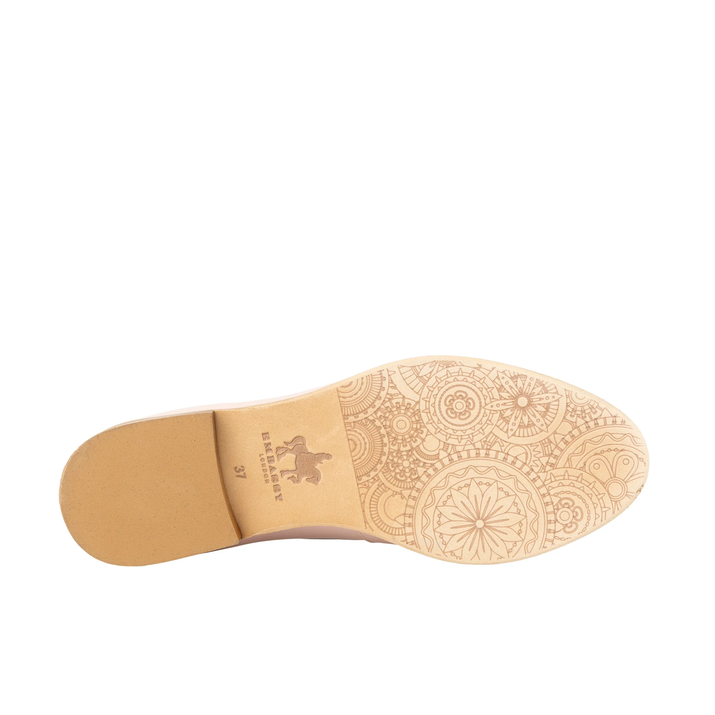 Boatie - Yellow & Cream & Pink - Women's Leather Boat Shoe - Image 6