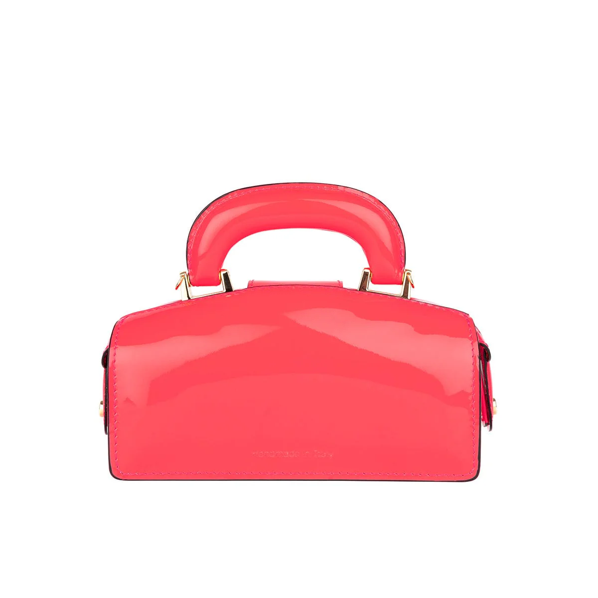 Gazelle Mini - Hot Pink - Women’s mini leather top handle & crossbody bag - Image 4