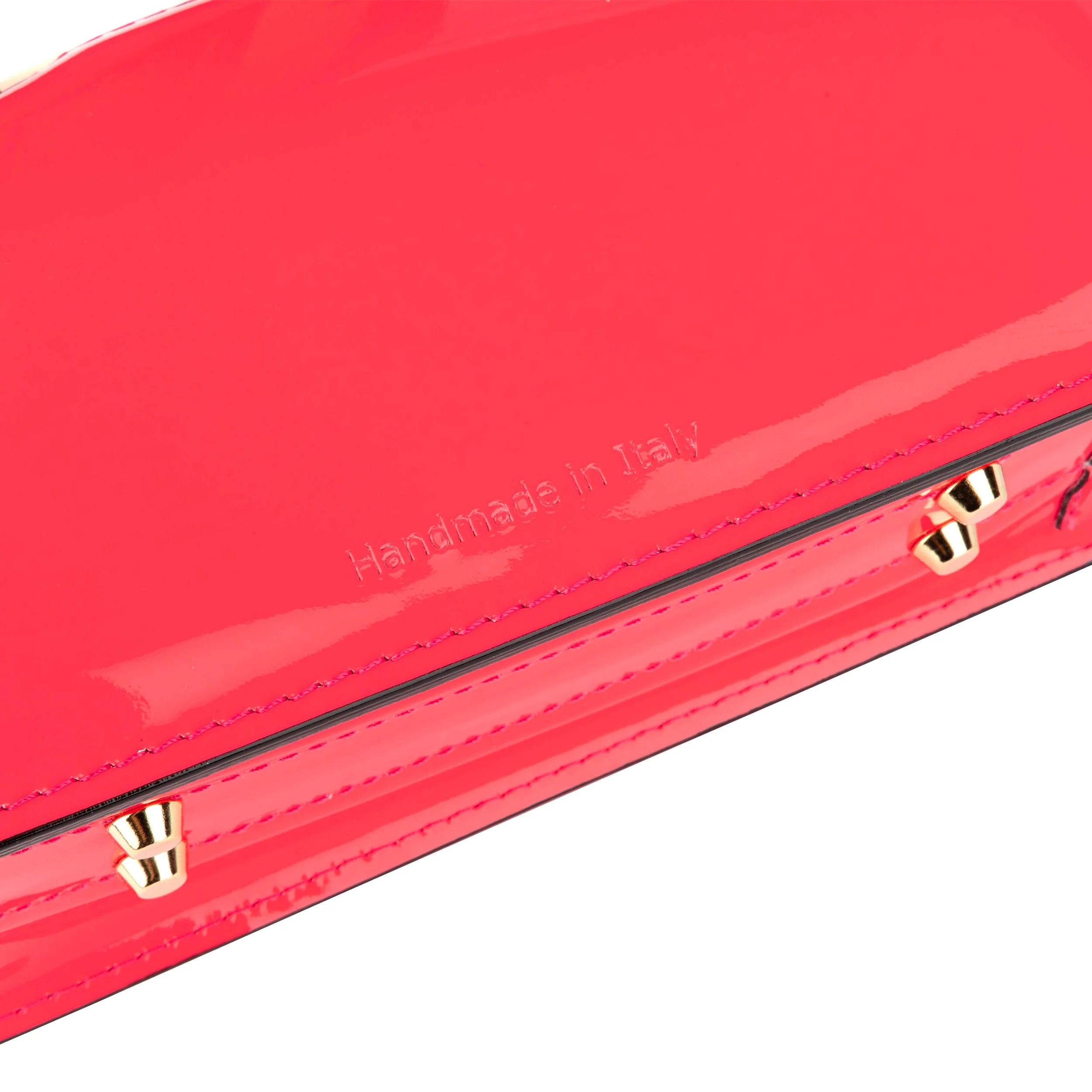 Gazelle Mini - Hot Pink - Women’s mini leather top handle & crossbody bag - Image 6