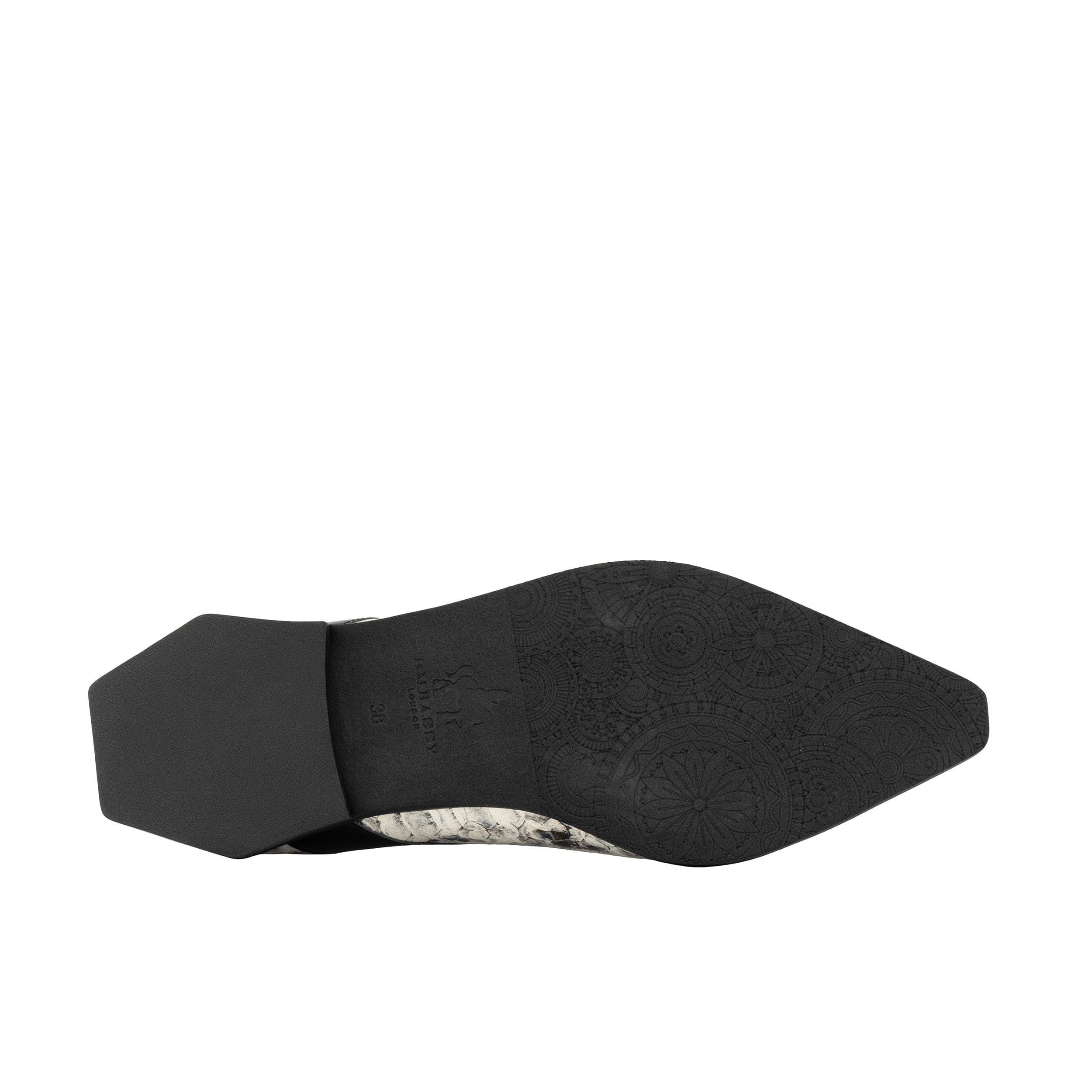 Harlowe - Multi - Women's cutout leather lace up shoe - Image 6