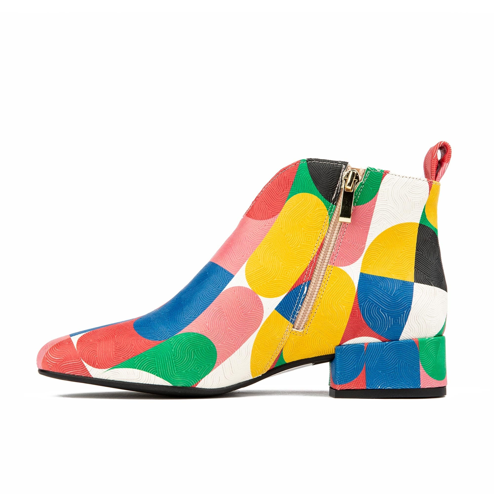 Iris - Groovy - Women's leather side zipper ankle boot with soft insoles - Image 4