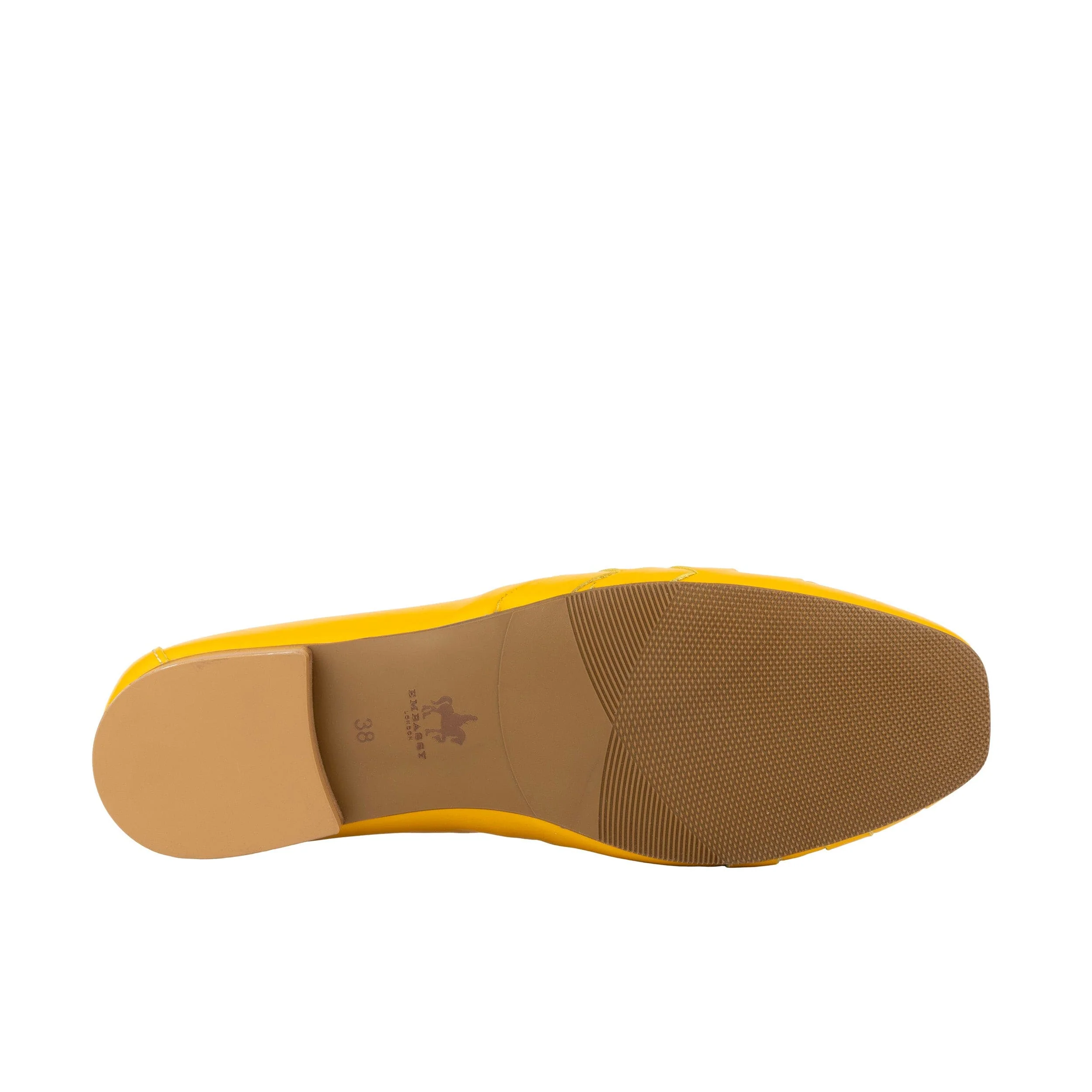 Solenne - Yellow - Women's handwoven Leather Ballet Pump - Image 5