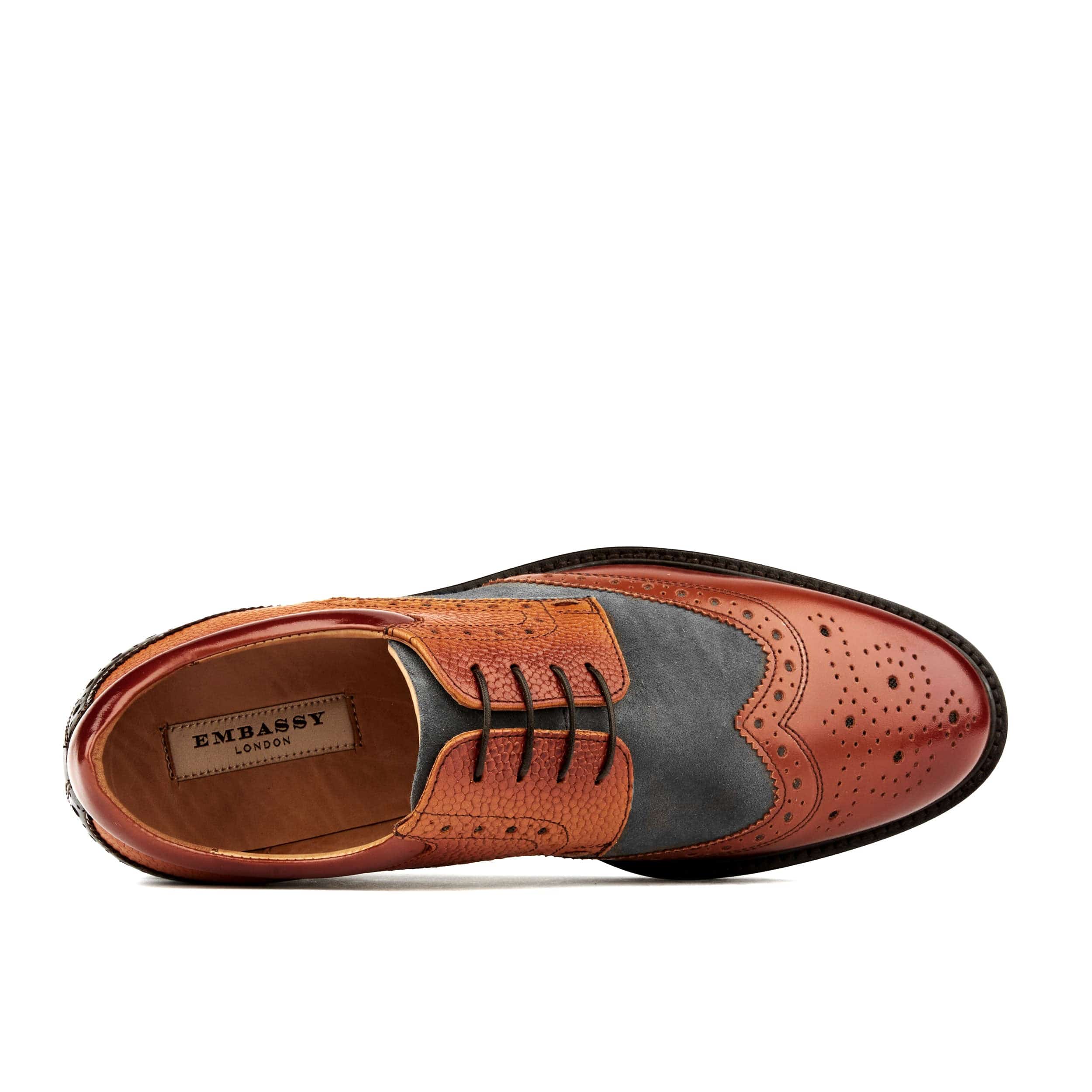 Toledo - Foxy - Men's leather & suede Oxford shoe - Image 6